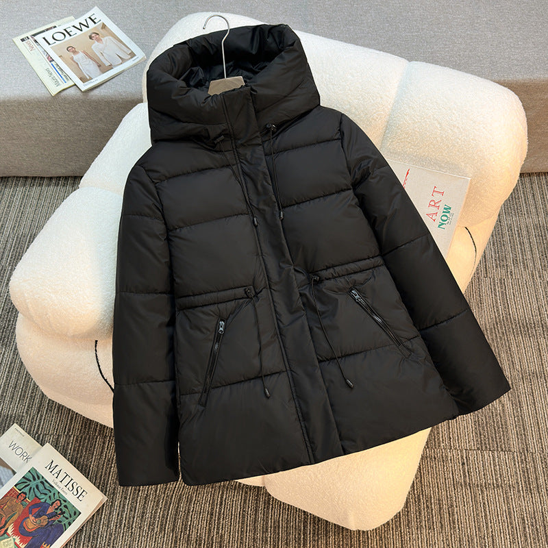 Damen Modische Funktionsjacke mit hohem Kragen und praktischen Reißverschlusstaschen Drune
