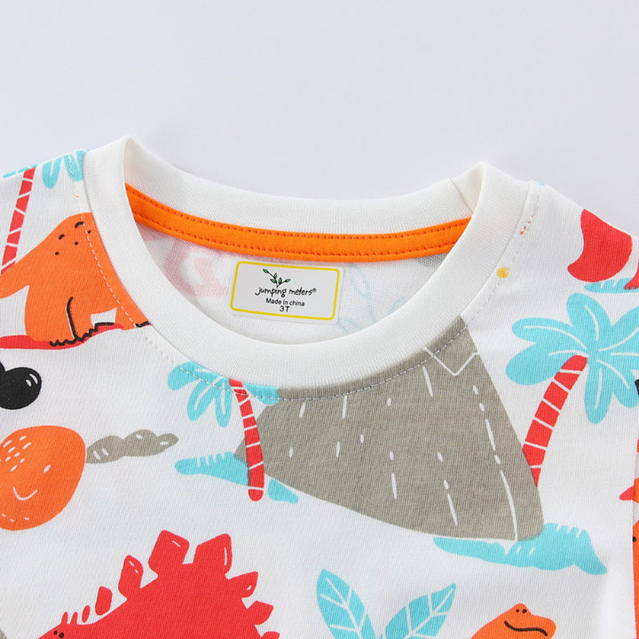 Jungen T-Shirt mit lebhaftem Dinosaurier-Motiv Drune