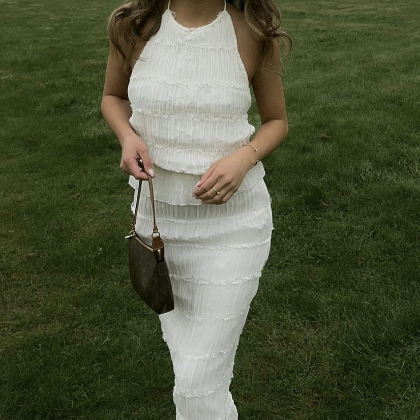 Damen Maxikleid Drune