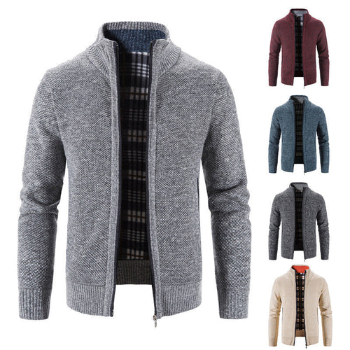 Herren Strickjacke mit innovativem wärmeisolierendem Innenfutter Drune