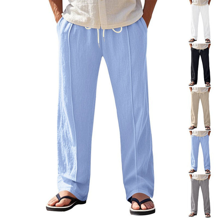 Herren Freizeithose mit elastischem Bund und seitlichen Taschen Drune