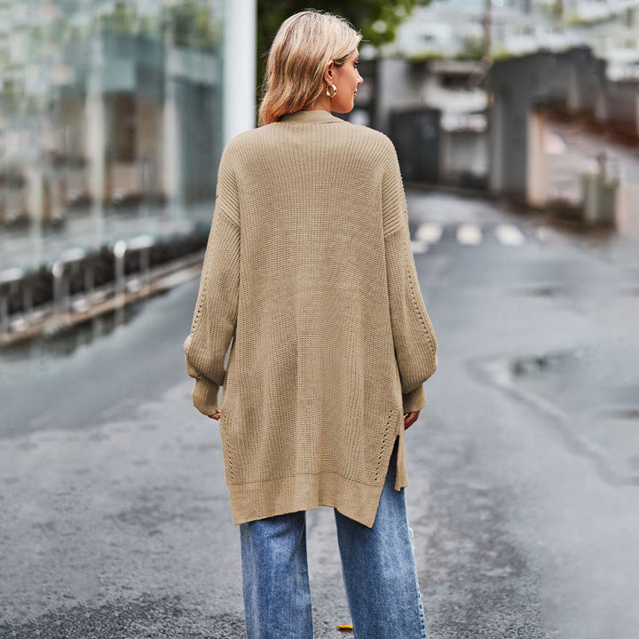 Drune | Damen Langarm Lockere Passform Cardigan