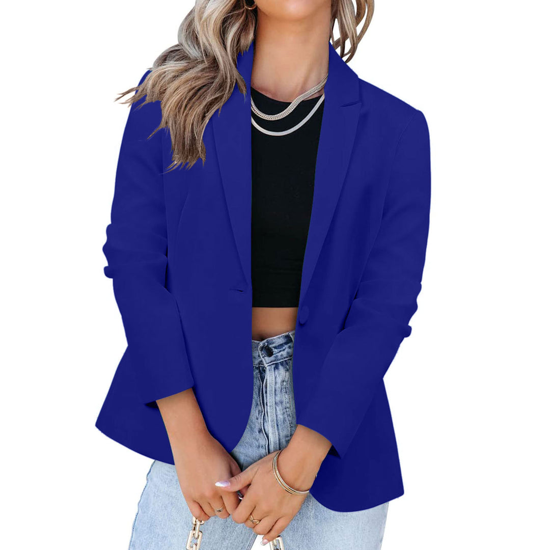 Damen Eleganter Blazer mit modernem Schnitt und praktischen Taschen Drune