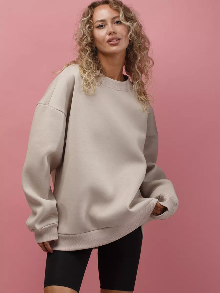 Damen Oversized Sweatshirt mit lässigem Schnitt Drune