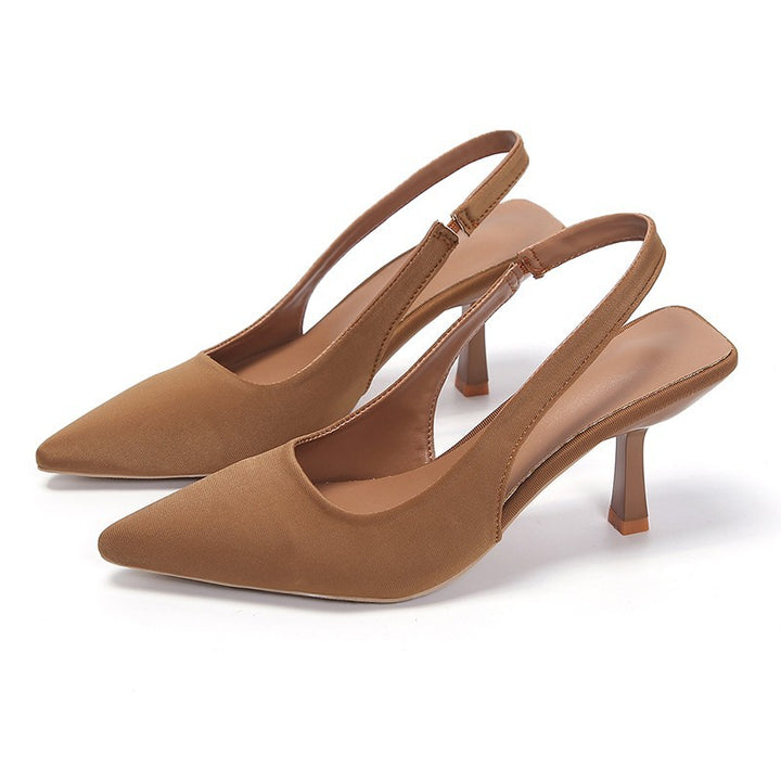Damen Slingback Pumps mit eleganter Spitze Drune