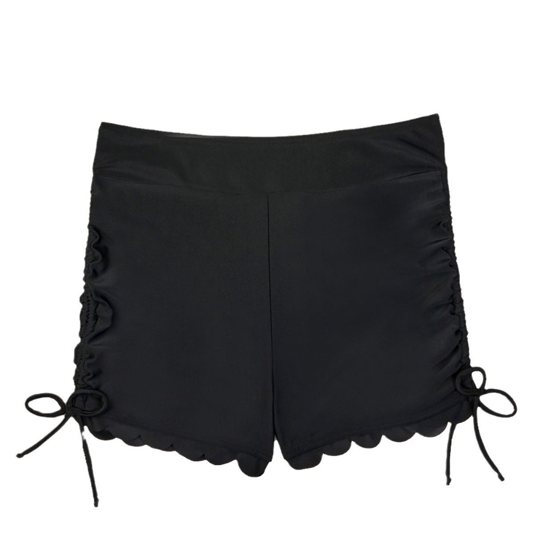 Damen Badeshorts mit verstellbarem Raffungsdesign Drune