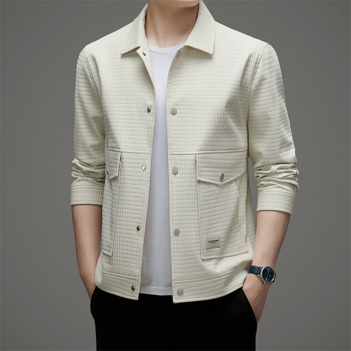 Herren modische Utility-Jacke mit praktischen Taschen Drune