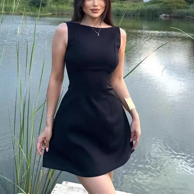 Damen Sommerkleid mit elegantem Schnitt Drune