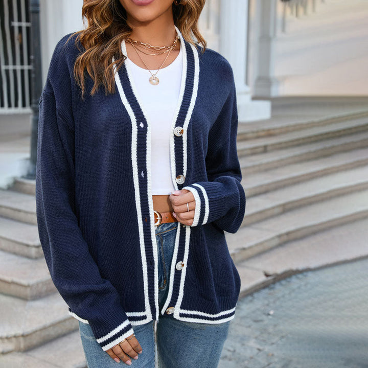 Drune | Klassische Strickjacke