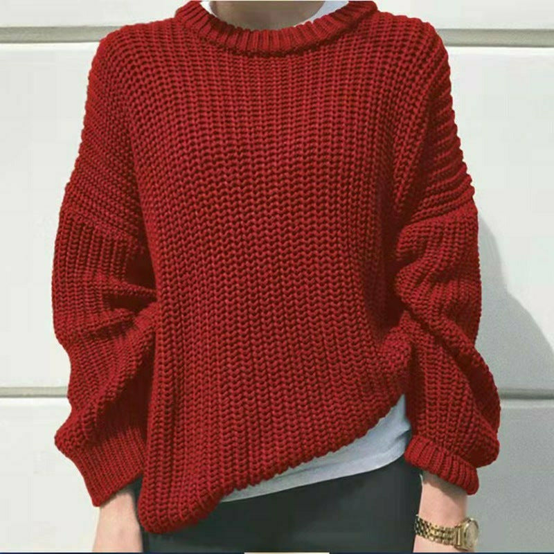 Drune | Lässiger Fester Strickpullover