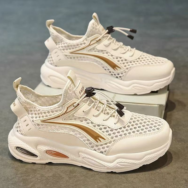 Damen atmungsaktive Sport-Sneakers mit rutschfester Sohle Drune