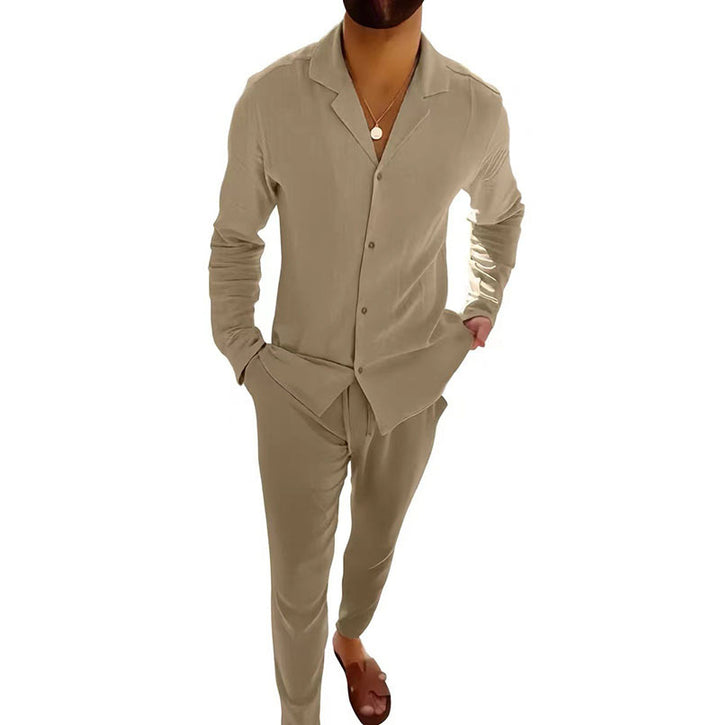 Herren modisches und bequemes Schlafanzugset Drune