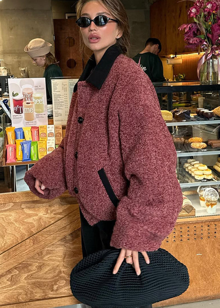 Drune | Teddy Bouclé Jacke - Schicker Oversized-Stil