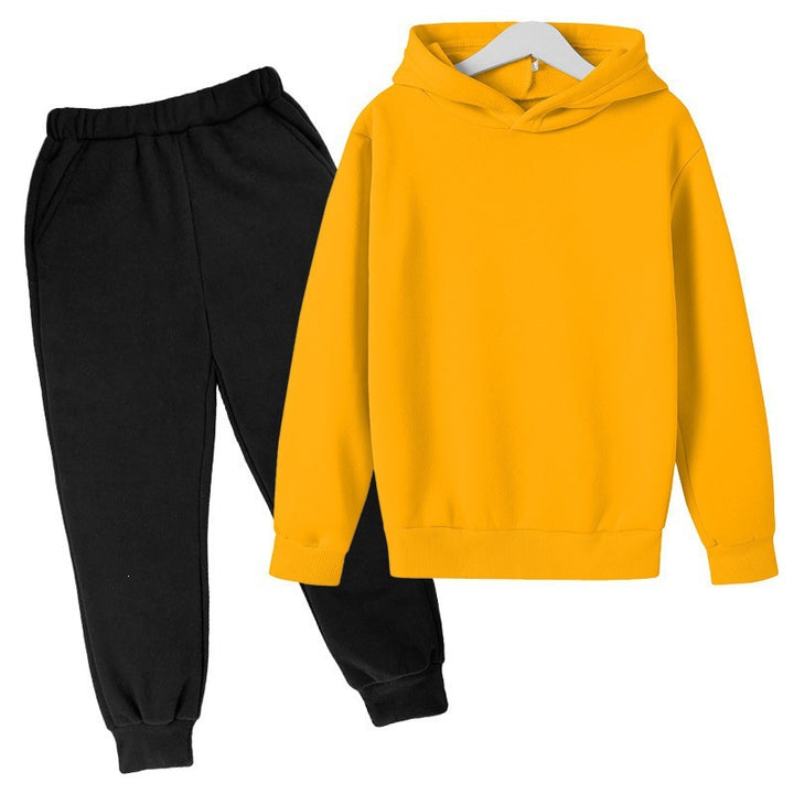Unisex nan komfortables Hoodie und Jogger Set aus French Terry mit elastischem Bund und Rippbündchen Drune