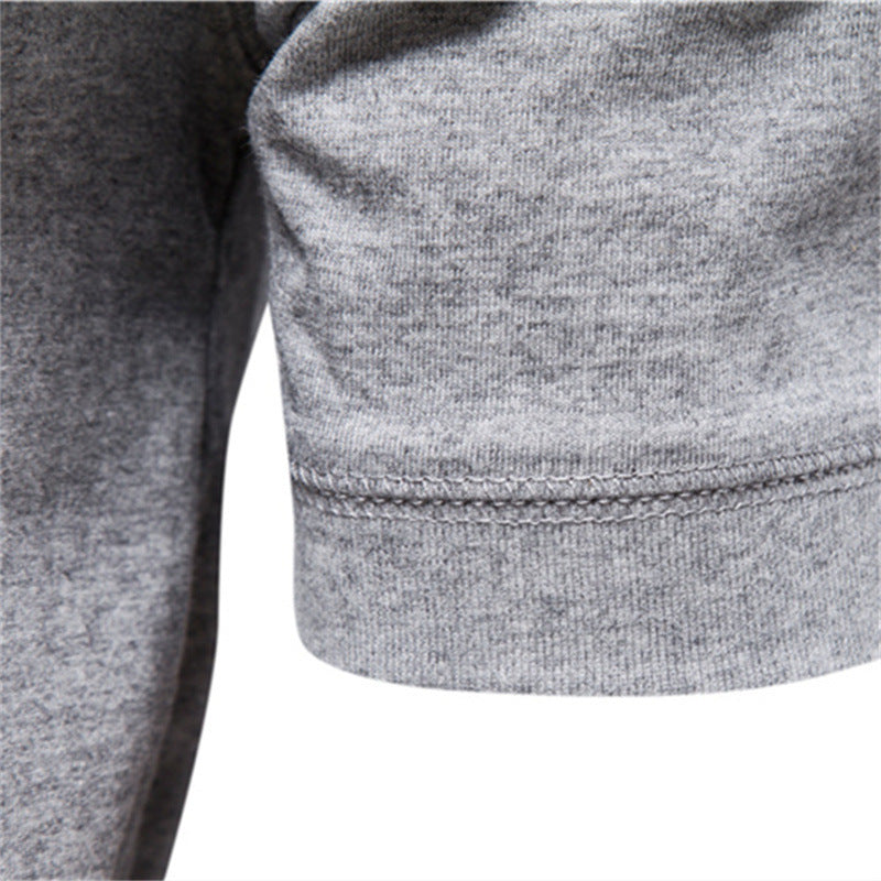 Herren nan schmal geschnittenes Kurzarmshirt mit kurzer Knopfleiste und geripptem Kragen aus Baumwollmix Drune