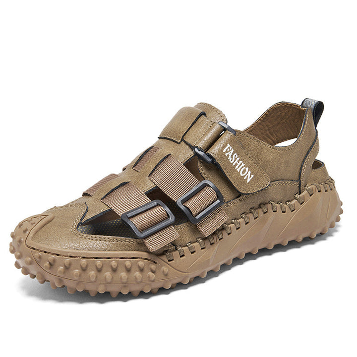 Herren Sportliche Freizeitsandalen mit verstellbaren Riemen und rutschfester Sohle Drune