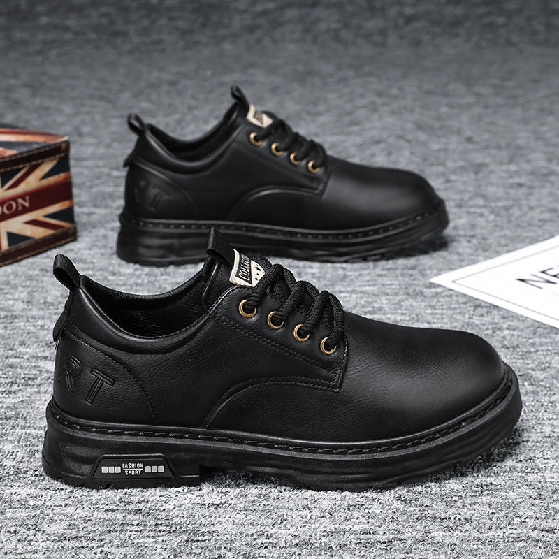 Herren Schnürschuhe aus Leder Drune