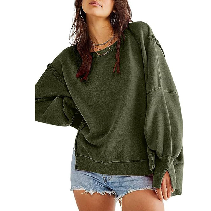 Damen Oversized Sweatshirt Drune