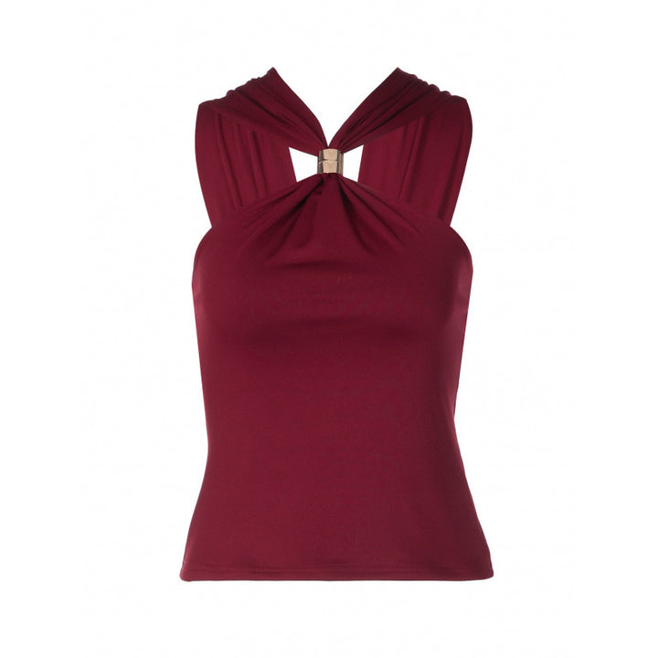 Damen Trägertop mit modischem Halter-Design und schmaler Passform Drune