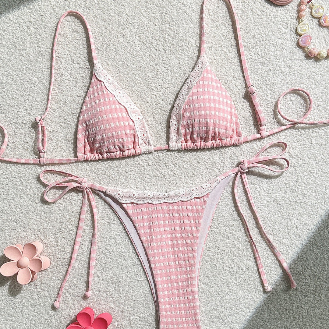 Damen Triangel-Bikini mit verspielt elegantem Design Drune