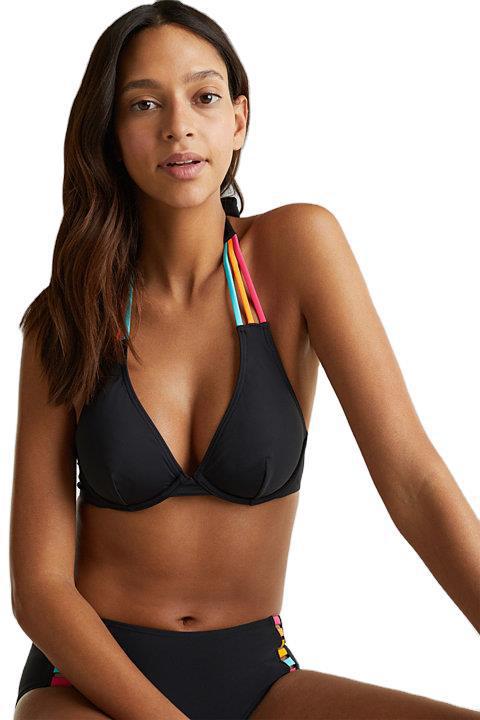 Damen Triangel-Bikini mit bunten verstellbaren Trägern Drune