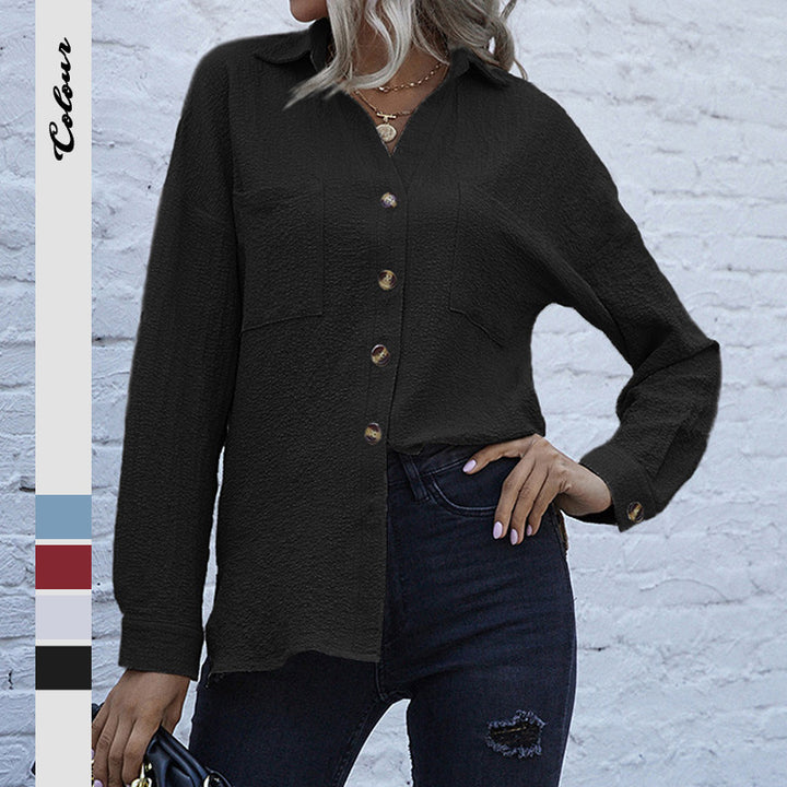 Damen lässige Hemdbluse Drune