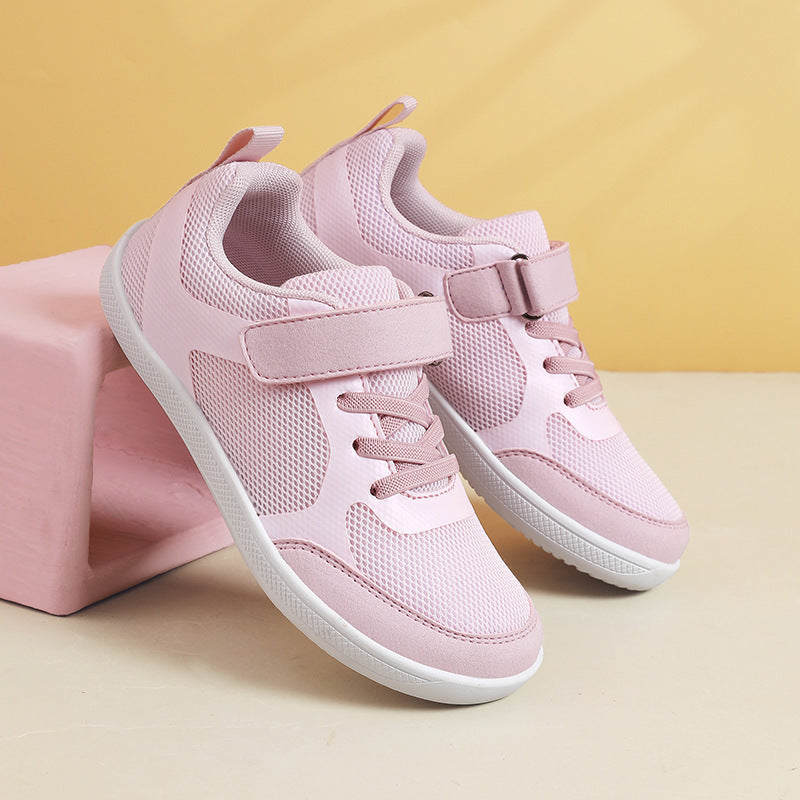 Unisex nan leichte Mesh-Sneaker mit elastischem Schnürsystem, Klettverschluss und EVA-Zwischensohle Drune
