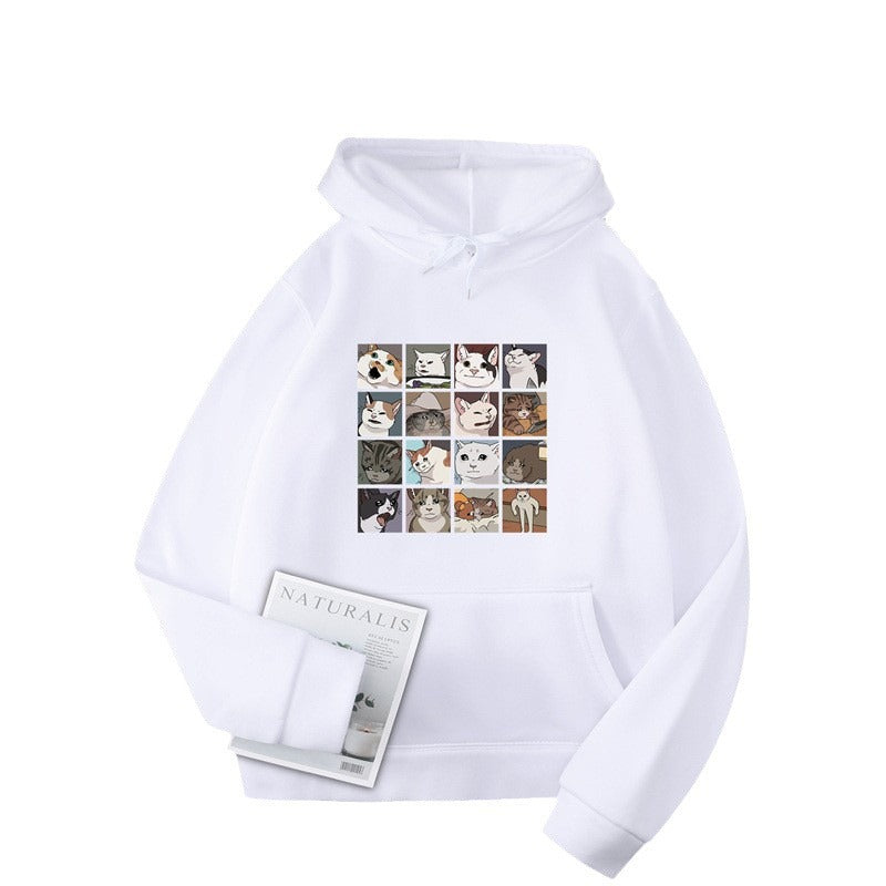 Damen Sweatshirt mit Tier-Motiv Drune
