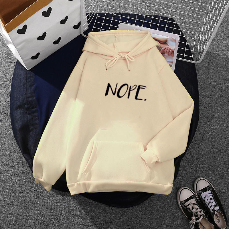 Damen Kapuzenpullover mit witzigem Schriftzug Drune