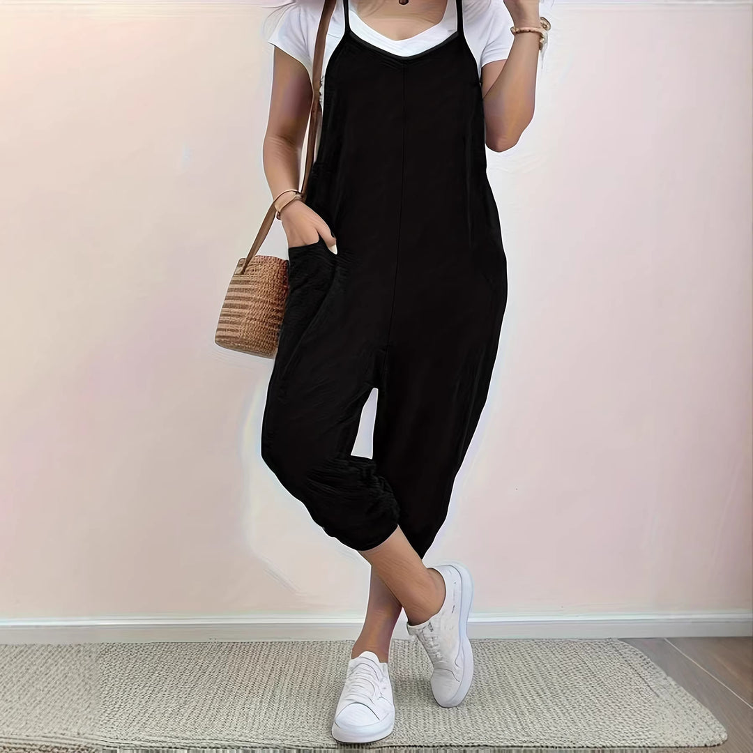 Damen Jumpsuit mit komfortabler Passform und praktischen Taschen Drune