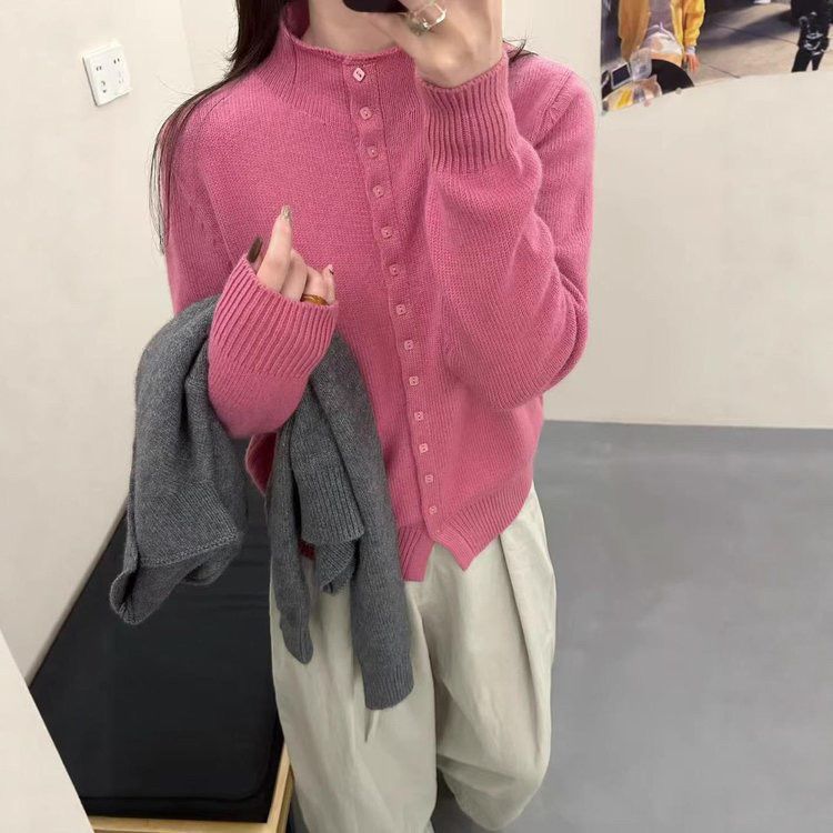 Damen Warmer Strickcardigan Drune