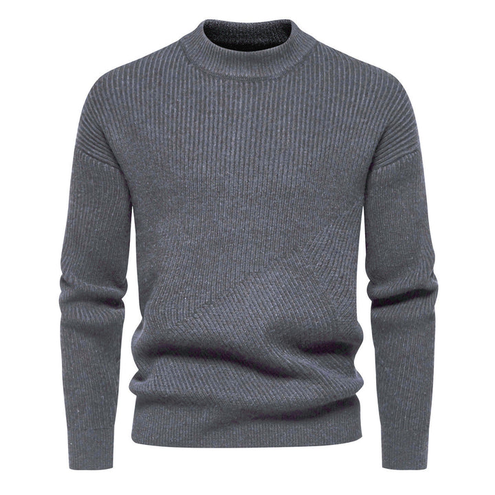 Herren Feinstrickpullover mit modernem Rippenmuster und hochwertiger Verarbeitung Drune