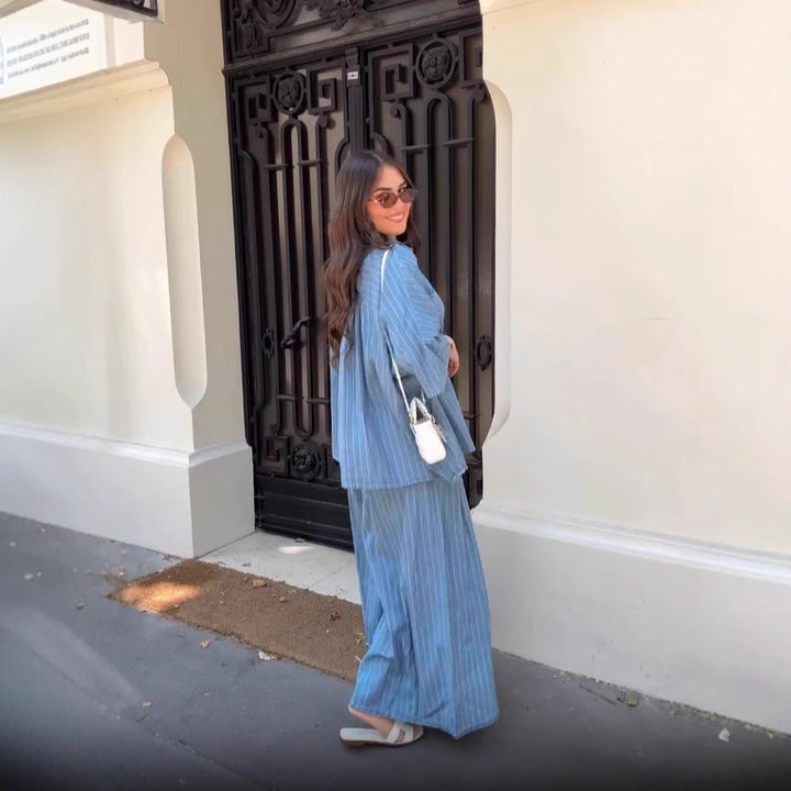 Damen lässiges 2-in-1 Outfit Drune