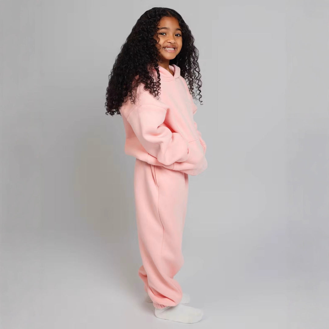 Damen lässiger Hoodie mit weichem Innenfutter und praktischen Taschen Drune