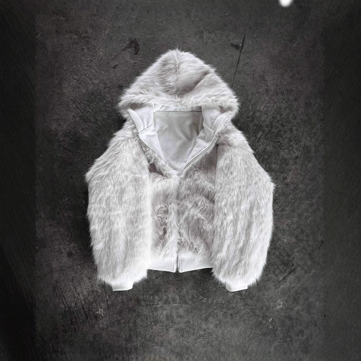 Damen Kapuzenjacke mit weichem Innenfutter und sportlichem Schnitt Drune