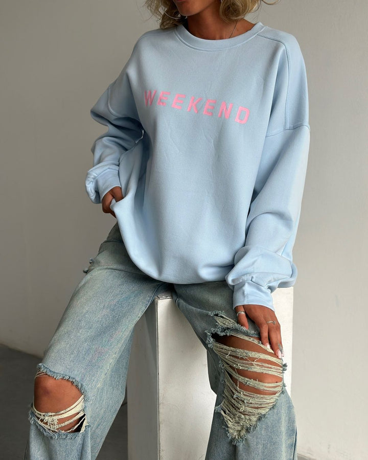 Damen Oversized Sweatshirt Drune