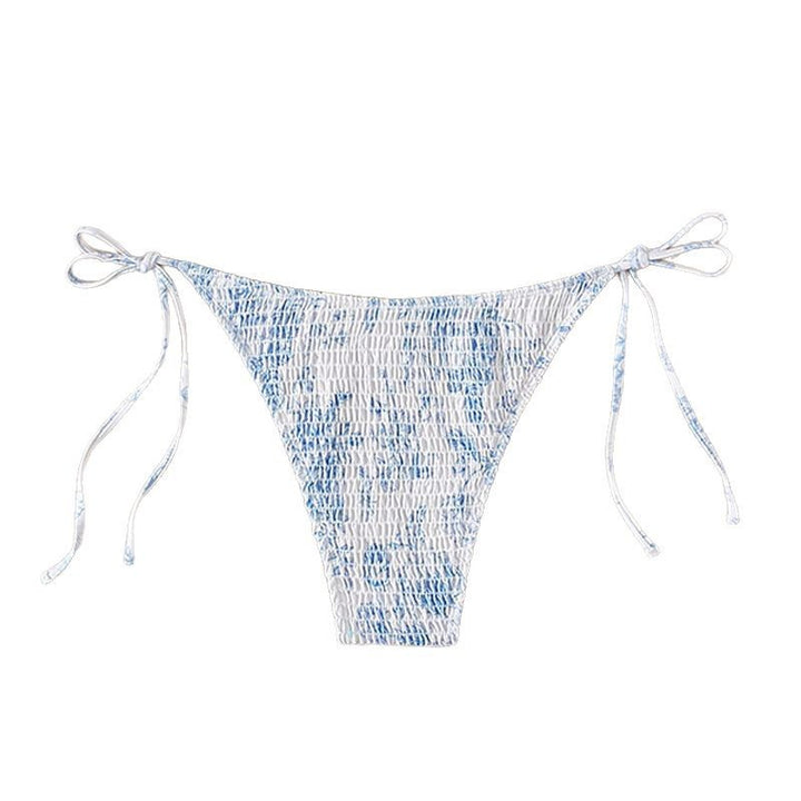 Damen Bikinislip mit elastischem Rüschendesign Drune