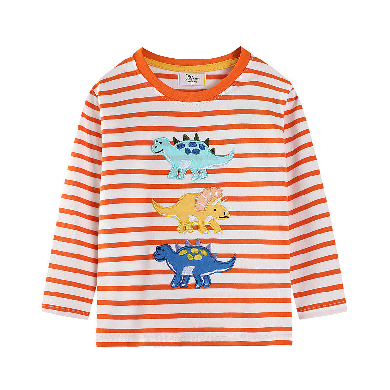 Jungen Langarmshirt mit verspieltem Dinosaurier-Design Drune