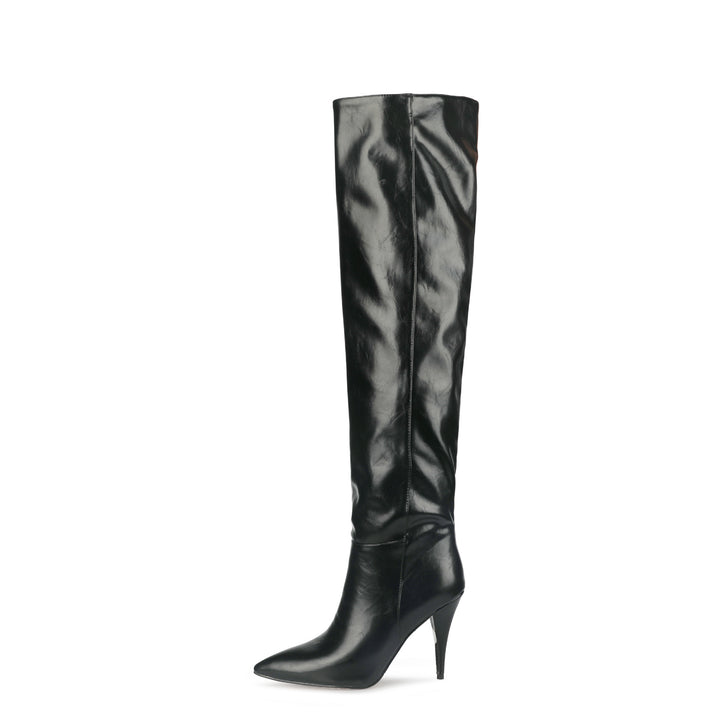 Damen Über-Knie-High-Heels-Stiefel Drune