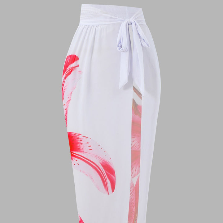 Damen Bademode-Set mit elegantem Blumenmuster Drune