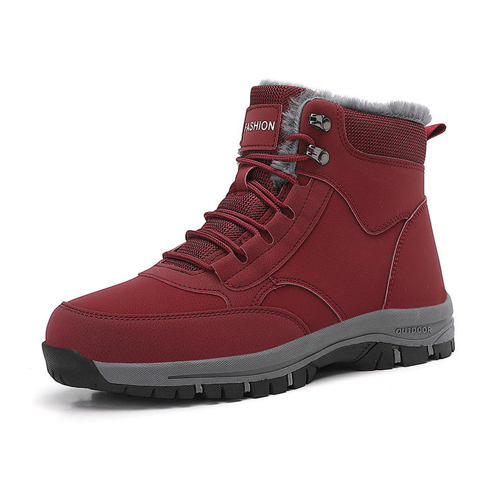 Damen Warme Winter-Wanderstiefel mit isolierendem Futter und rutschfester Sohle Drune