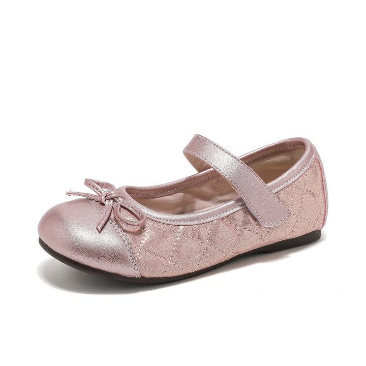 Mädchen Mary Jane Ballerinas mit glänzendem Obermaterial Drune
