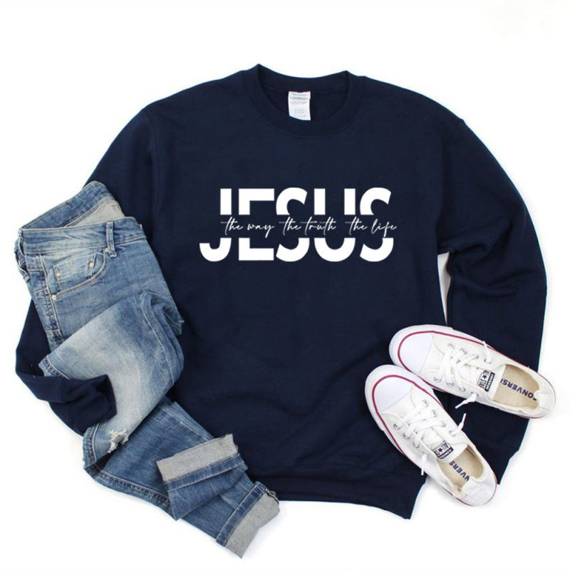 Damen lässiger Sweatshirt mit inspirierendem Spruch und hohem Tragekomfort Drune