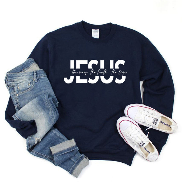 Damen lässiger Sweatshirt mit inspirierendem Spruch und hohem Tragekomfort Drune