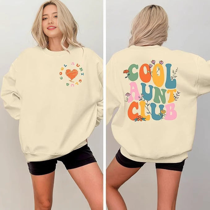 Damen lässiger Sweatshirt Drune