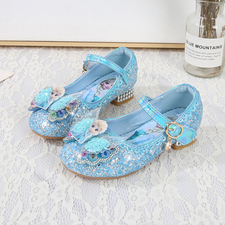 Damen Glitzernde Ballettschuhe Drune