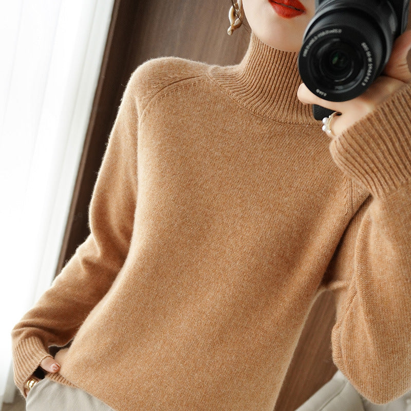 Drune | Modischer Rollkragen-Strickpullover