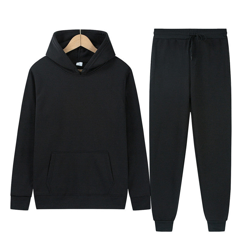 Damen Freizeit-Hoodie und Jogginghose Set mit softer Baumwollmischung Drune