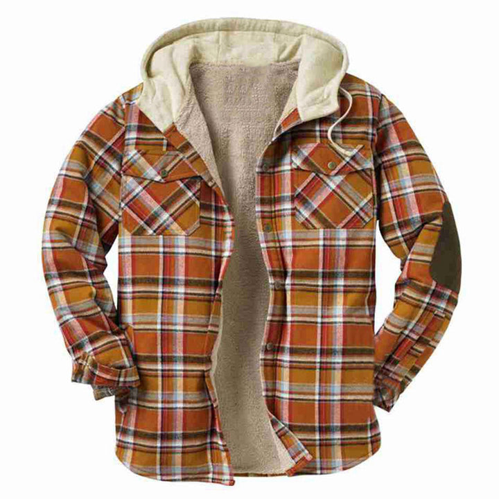 Herren Flanelljacke mit weichem Innenfutter und praktischen Brusttaschen Drune