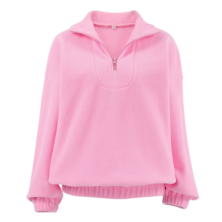 Damen Steppjacke mit hohem Kragen und Reißverschluss Drune